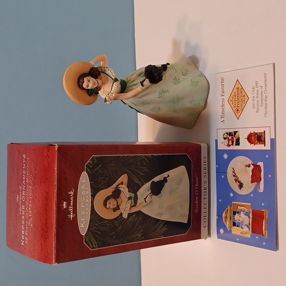 Hallmark Keepsake Ornament Scarlet O'Hara Collector's Series Gone with the Wind - Picture 1 of 16